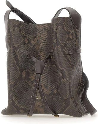 Gianni Chiarini Tassen, Dames, Bruin, ONE Size, Leer, Sienna Crossbody Tas