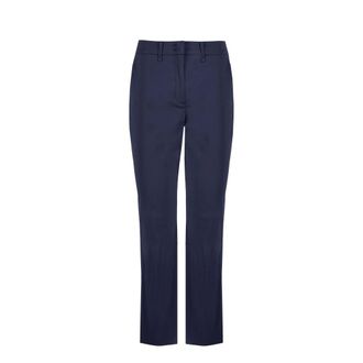 Bomboogie Pantaloni Chino in Misto Cotone - - Trousers - Donna - Blu - M