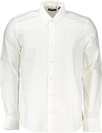 North Sails Polo Shirts - Heren - Casual Overhemden - Wit - M - Katoen - Overhemden