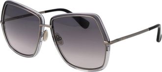 Max Mara Gray Metal Womens Sunglasses