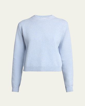 Jil Sander Wool-Cashmere Crewneck Sweater