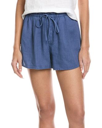 Bella Dahl Ruffle Waist Linen Short