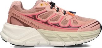 Barracuda Schoenen, Dames, Roze, 41 EU, Roze Mesh Lage Sneakers Dames