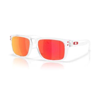 Oakley Sunglasses, unisex, White, 50 MM, Transparent Ruby Sunglasses