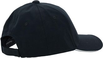 Emporio Armani Mens Baseball Cap Black Cotton Hat