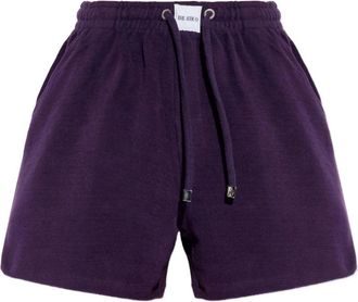 The Attico Casual Shorts - Dames - Korte Broeken - Paars - XS - Korte Broeken