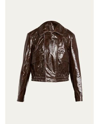 Cinq &agrave; Sept Tumbled Vegan Leather Jacket
