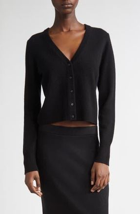 Vince Wool & Cashmere Cardigan in Black at Nordstrom Rack, Size Xx-Small