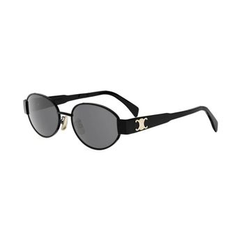Celine Sunglasses, female, Black, Size: 54 MM Triomphe 01 Sunglasses