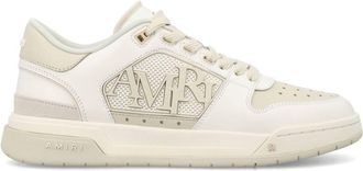 Amiri Classic logo-appliqué sneakers - men - Fabric/Rubber/Leather - 44 - White