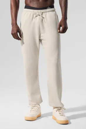 Alo | Chill Sweatpant in Bone Beige, Size: Medium