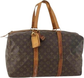 Louis Vuitton Pre-owned Weekend Bags, female, Brown, Size: ONE SIZE Pre-owned Vintage Boston Bag
