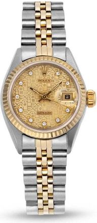 Rolex Pre-owned Rolex Datejust Automatic Diamond Ladies Watch 69173 CJDJ