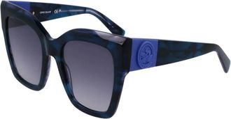 Longchamp Zonnebril - unisex - Zonnebrillen - Blauw - 52 MM - Accessoires