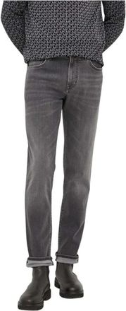 Joop Mitch Straight Jeans - Heren - Regular Fit Jeans - Grijs - W33 L34 - Katoen - Jeans