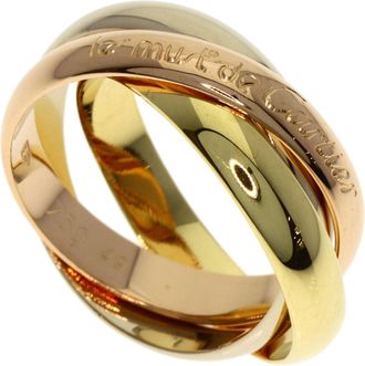 Cartier Yellow Gold (18K) Pink Gold (18K) White Gold (18K) Band Ring (Pre-Owned)