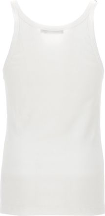 Dolce & Gabbana Mens White Cotton Tank Tops