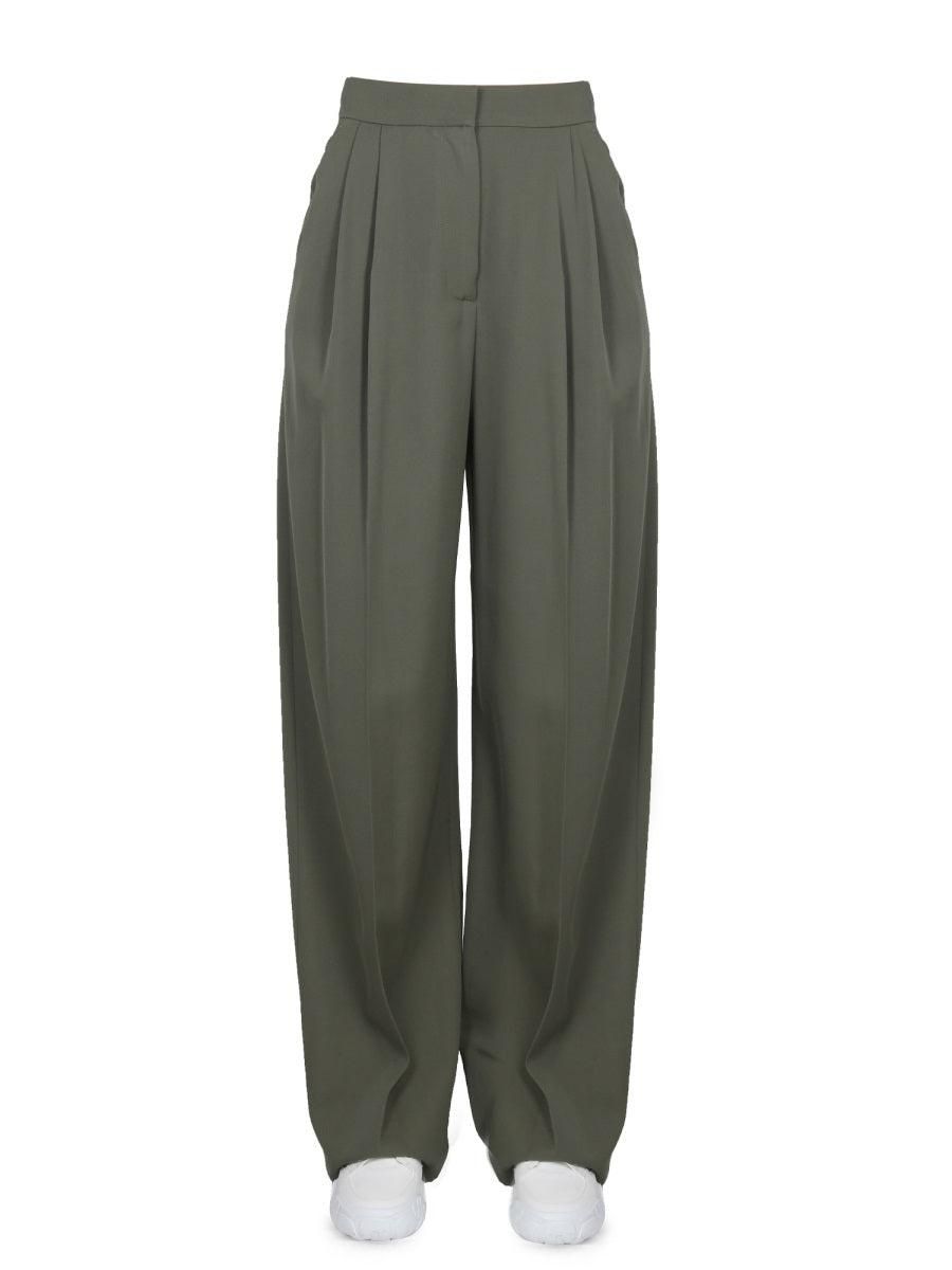 【送料&関税込】Alexander McQueen Palazzo Pants Alexander McQueen 90s black pleated palazzo pants — JAMES