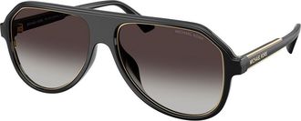 Michael Kors MK2281U MOLOKAI 30058G Mens Sunglasses Black Size 59