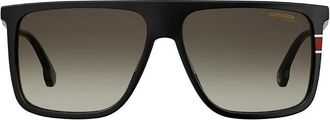 Carrera Square Full Rim Sunglasses - Black