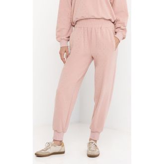 Generation Love Ruel Crystal Sweatpants in Pink at Nordstrom, Size Large 29