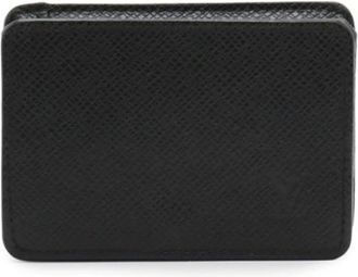 Louis Vuitton Pre-owned Coin Case - Dames - Vintage Accessoires - Zwart - ONE Size - Leer - Vintage