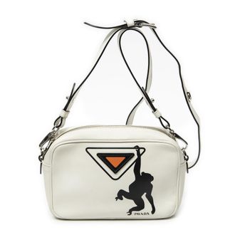 Prada Monkey Print Camera Bag schoudertas