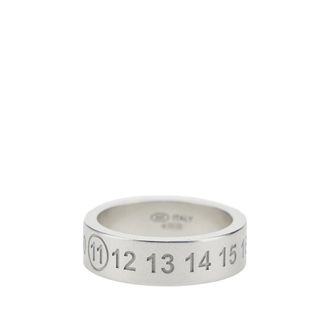 Maison Margiela Engraved Numeric logo ring Man VIII
