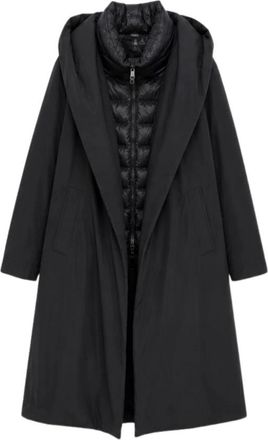 Herno Parkas - Dames - Parka Jassen - Zwart - L - Jassen