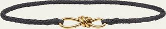 Bottega Veneta Intrecciato Braided Nappa Leather Belt