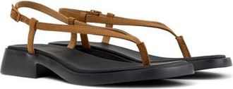 Camper Dana Sandal in Medium Brown at Nordstrom, Size 37