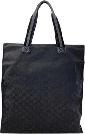 Gucci Bolso Tote Vintage Pre-owned - Pre-owned - Mujer - Negro - ONE SIZE