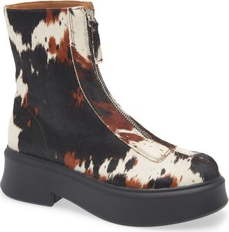 Steve Madden Jones Bootie in Cow Print Calf Hair at Nordstrom Rack, Size 6.5