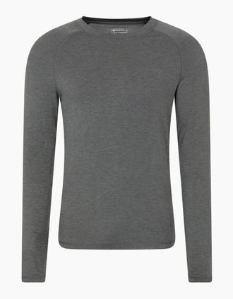 Mountain Warehouse Mens Mountain Warehouse Mens Keep The Heat Thermal Top - Grey - Size: 42