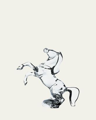 Baccarat Rearing Horse