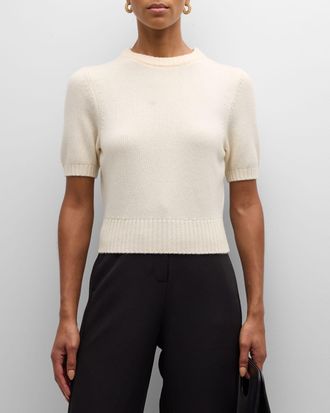 Toccin Elsie Short-Sleeve Sweater