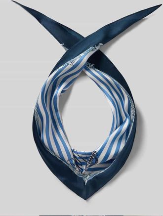 Lauren Ralph Lauren Tuch aus reiner Seide Modell NUTICL S DMD in Dunkelblau, Gr&ouml;&szlig;e 1