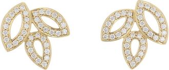 Harry Winston yellow gold (18K) Stud Earrings (Pre-Owned)
