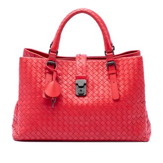Bottega Veneta Pre-owned Bottega Veneta Medium Nappa Intrecciato Roma Tote Ladies KPR256VI2O56F301