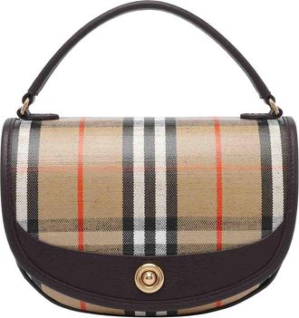 Burberry Sand Highlands Crossbody Bag