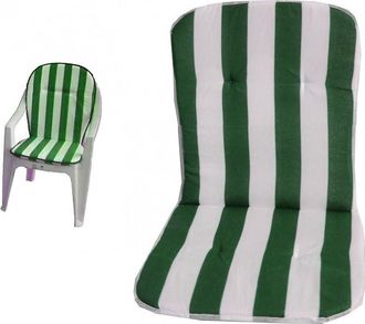 Trade Shop Trade Shop - Juego De 2 Cojines Para Silla De Pl&aacute;stico Con Forma De Respaldo Y Funda De Asiento Universal