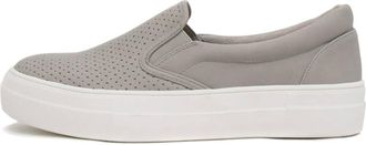 Soda Womens Croft-G Slip On Loafers In Grey