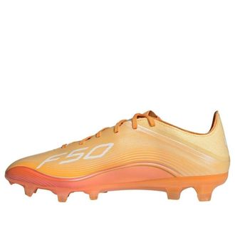 adidas x Messi F50 Pro FG Ice Tangerine Gold Metallic JQ0933