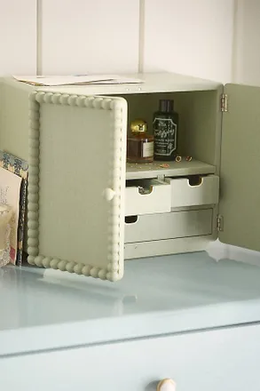 Anthropologie Pippa Wood Jewelry Cabinet