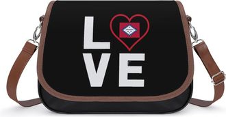 Generic I Love Arkansas Fashion Womens Crossbody Bags Novelty Handbag Shoulder Bag Purse