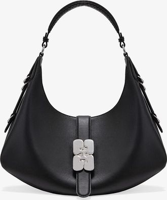 Ganni Black Small Kat Bag