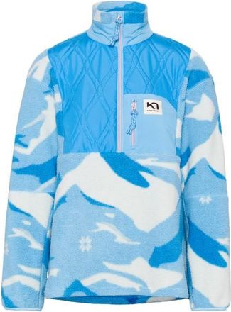 Kari Traa Rothe Half Zip Fleecepullover f&uuml;r Damen | blau