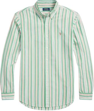 Ralph Lauren Heren, Overhemden, Groen, Maat: XL Katoen