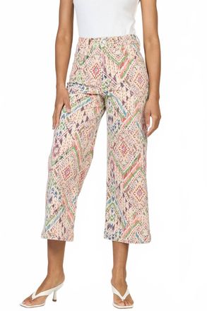 Dear John Denim Audrey High Rise Jeans In Tropical Ikat