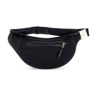 Bogner Karla Tas met geborduurd logo - unisex - Tassen - Zwart - Maat: ONE Size Polyamide